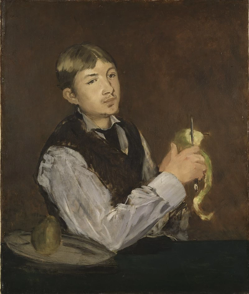  208-Édouard Manet, Léon Koëlla Leenhoff, figlio della moglie di Manet Suzanne Leenhoff - Nationalmuseum Stockholm 